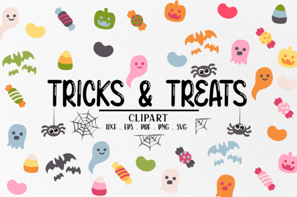 Download Cute Halloween Candy Clipart Svg - Cute halloween Collection