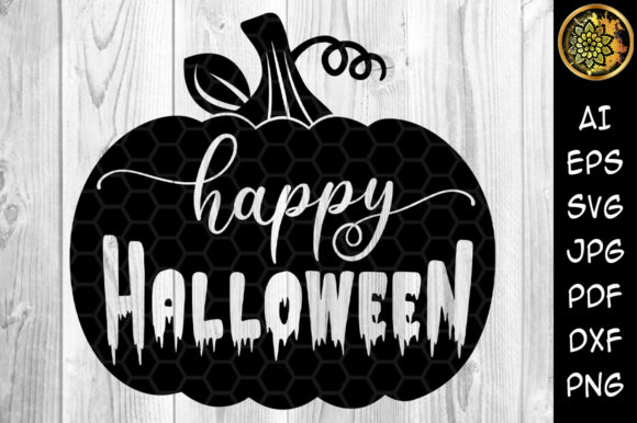 Download Pumpkins Happy Halloween Cut Files - Happy Collection