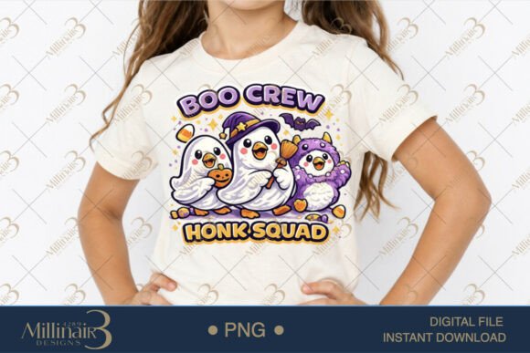 Download Boo Crew Honk Squad PNG, Cute Halloween - Cute halloween Collection