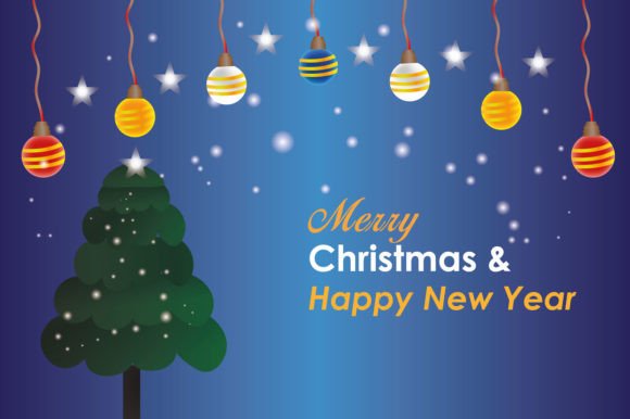 Download Happy New Year and Christmas Background - Happy Collection