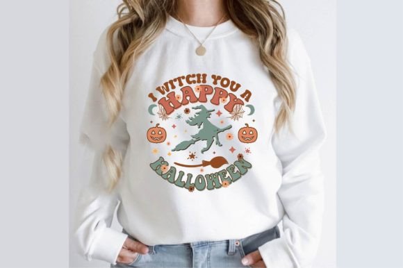 Download I Witch You a Happy Halloween Design - Happy halloween design Collection