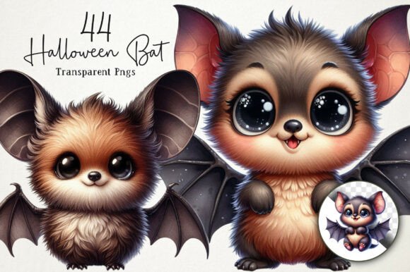 Download Cute Halloween Bat Clipart PNG - Cute halloween Collection