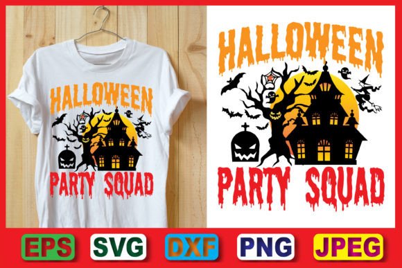 Download Halloween Party Squad, Halloween T-shirt - Halloween party Collection