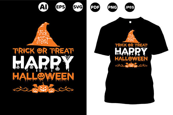Download Trick or Treat Happy Halloween Design - Premium Bundle
