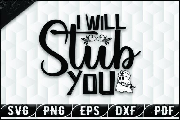 Download I Will Stub You-Happy Halloween Design - Premium Resources