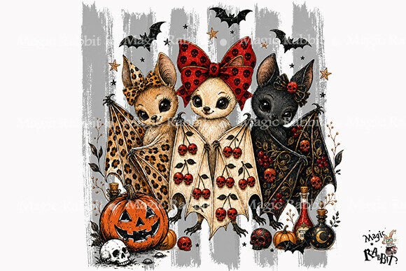 Download Cute Halloween Bats PNG - Cute halloween Collection