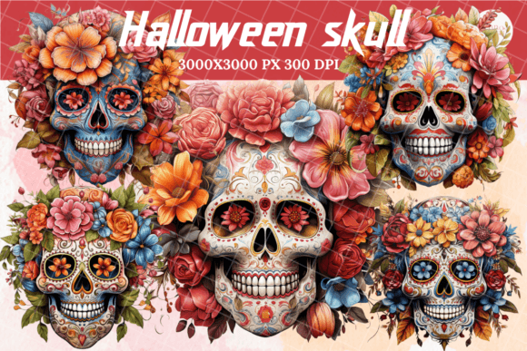 Download Halloween Skull - Skull Collection