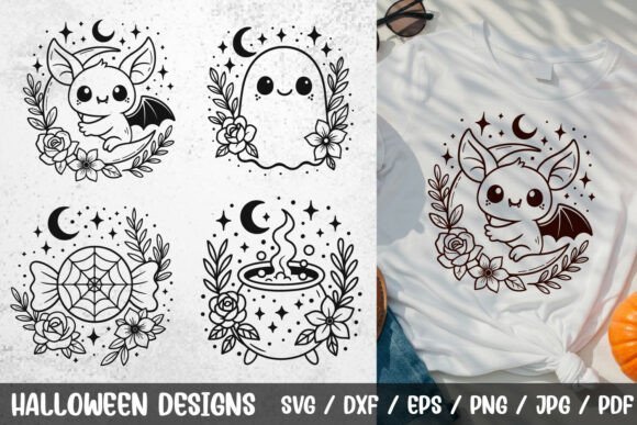 Download Floral Halloween Designs SVG Сut Files - Halloween designs svg Collection